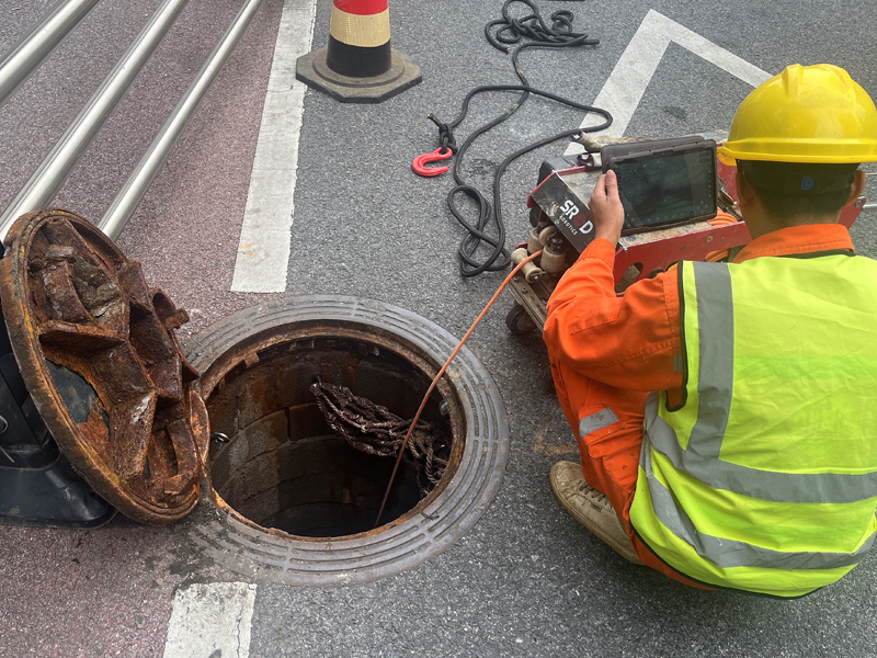 铁心桥市政管道内窥检测