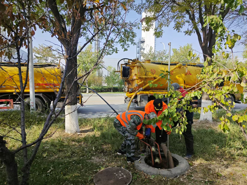 铁心桥厂区管道清洗